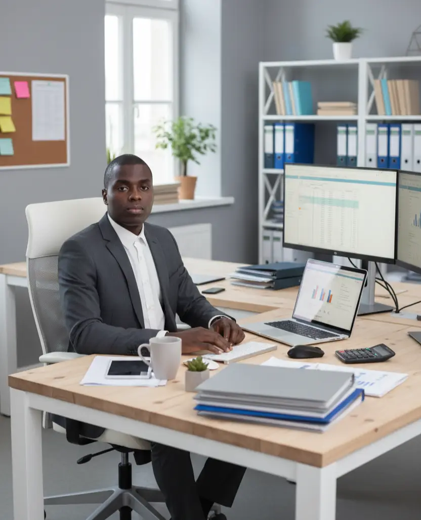 Small business online bookkeeping dashboard